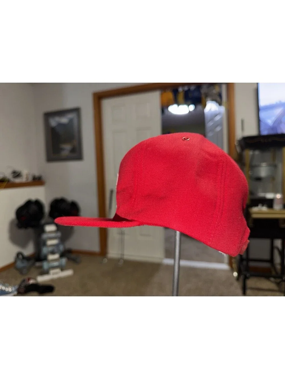 Vintage Cummins Hat Cap Snap Back Blue Trucker Foam 1980s